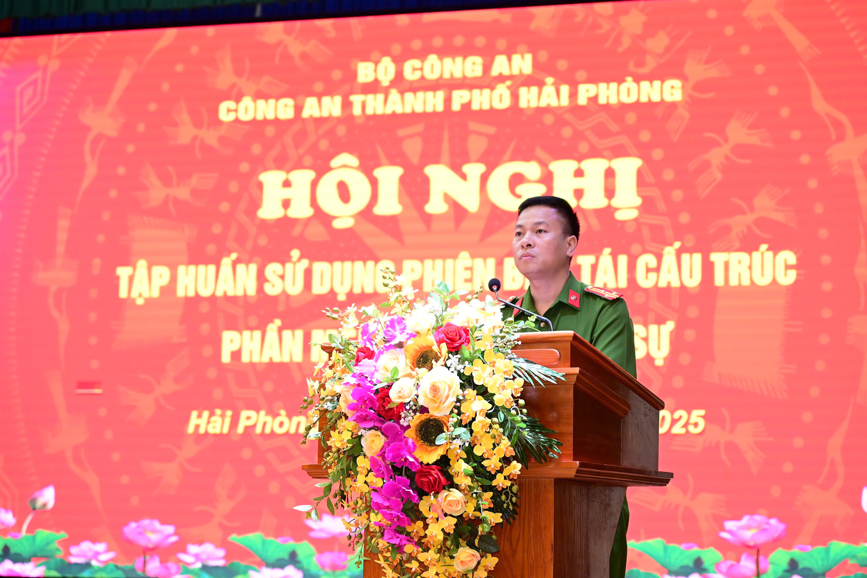 Tập huấn sử dụng phiên bản tái cấu trúc phần mềm Điều tra hình sự